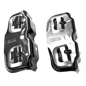Bumper Bracket Set For 2013-2017 Honda Accord - Rear Right & Left Bumper Cover Spacers By Geartronics