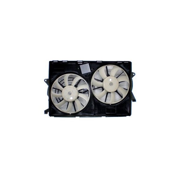 Replace® CH3115177 Dual Radiator and Condenser Fan Assembly