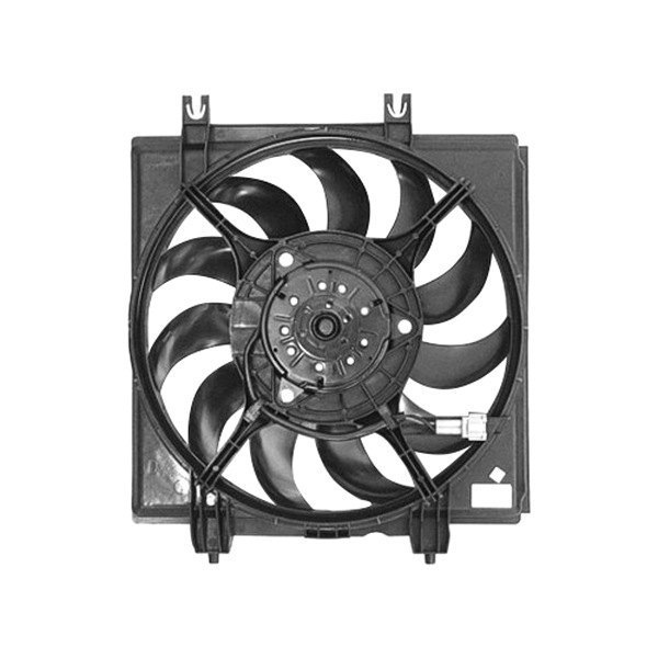 Replacement Dual Cooling Radiator Fan Assembly Mechanics