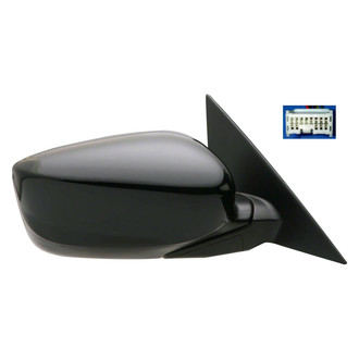 Replace® - Passenger Side Power View Mirror (Heated, Foldaway) (Standard Line)