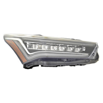 Replace® - Passenger Side Replacement Headlight (CAPA Certified)
