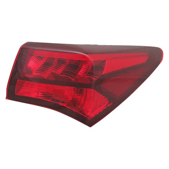 Replace® - Passenger Side Outer Replacement Tail Light (Standard Line)