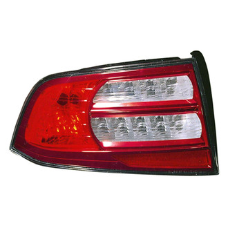 Replace® - Driver Side Replacement Tail Light Lens and Housing (Value Line)