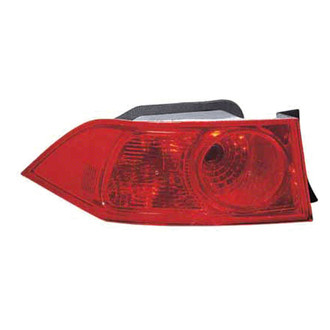 Replace® - Driver Side Outer Replacement Tail Light Lens and Housing (Standard Line)