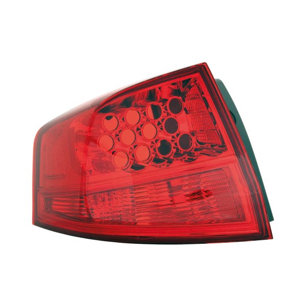 Replace® - Driver Side Outer Replacement Tail Light Lens and Housing, Acura MDX