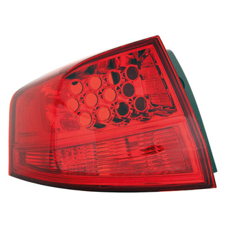 Replace® - Driver Side Outer Replacement Tail Light Lens and Housing (Value Line)