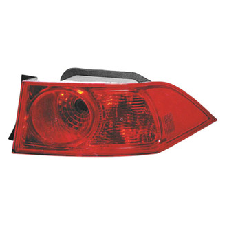 Replace® - Passenger Side Outer Replacement Tail Light Lens and Housing (Standard Line)