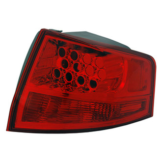 Replace® - Passenger Side Outer Replacement Tail Light Lens and Housing (Value Line)