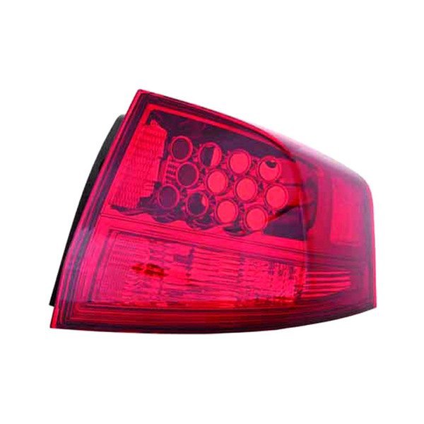 Replace® - Passenger Side Outer Replacement Tail Light Lens and Housing, Acura MDX