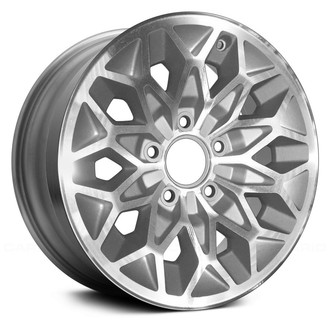 Replace® - 10 Spider-Spoke Silver with Machined Accents 15x7 Alloy Factory Wheel - Remanufactured