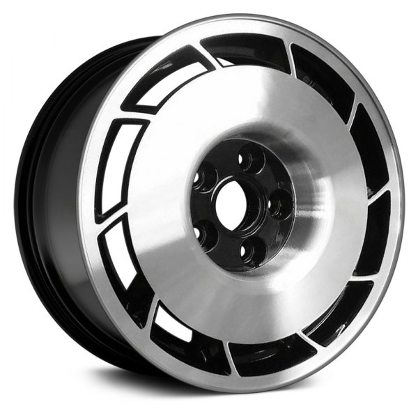 Replace® - 16 x 8.5 10-Slot Black Alloy Factory Wheel (Remanufactured)