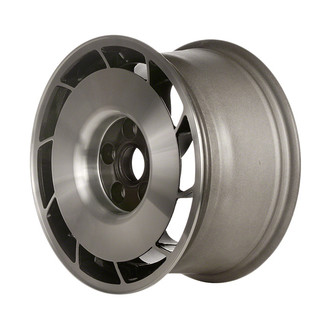 Replace® - 10-Slot Black with Machined Face 16x8.5 Alloy Factory Wheel - Remanufactured