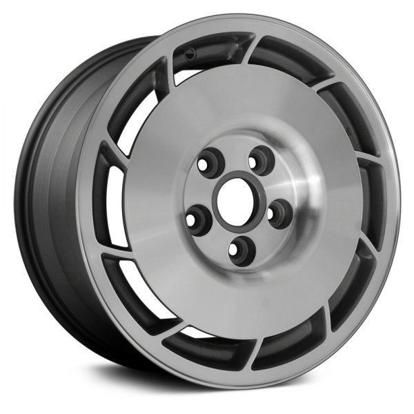 Replace® - 16 x 8.5 10-Slot Charcoal Gray Alloy Factory Wheel (Remanufactured)