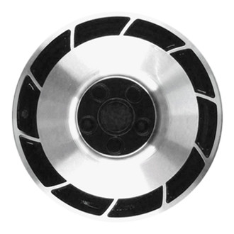Replace® - 10-Slot Black with Machined Face 16x9.5 Alloy Factory Wheel - Remanufactured