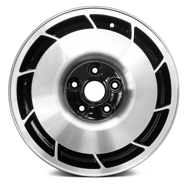Replace® - 16 x 9.5 10-Slot Black with Machined Face Alloy Factory Wheel (Factory Take Off)