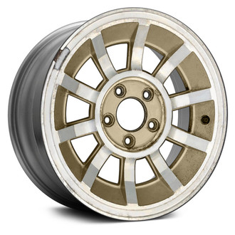Replace® - 10-Slot Tan with Machined Face 15x7 Alloy Factory Wheel - Remanufactured