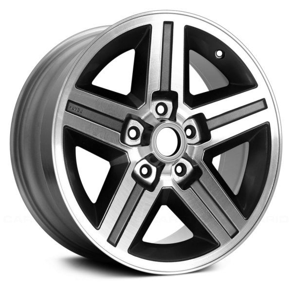 Replace® - 16 x 8 5-Spoke Charcoal Gray Alloy Factory Wheel (Remanufactured)