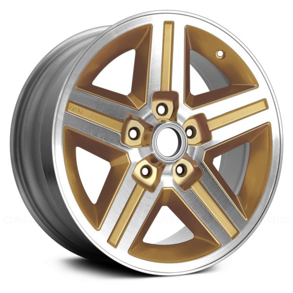 Replace® - 16 x 8 5-Spoke Gold Alloy Factory Wheel (Remanufactured)