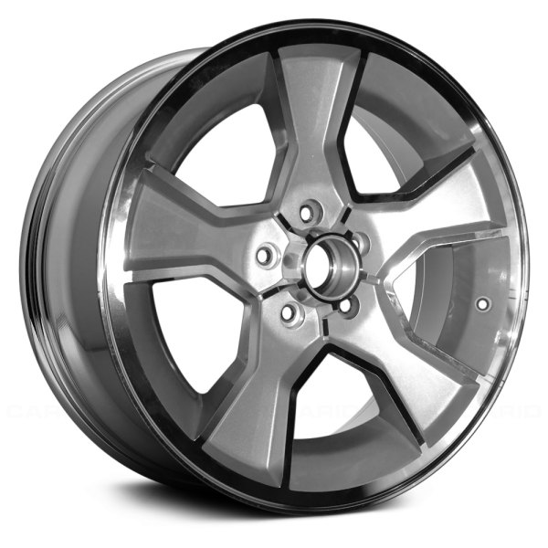 Replace® - 15 x 7 5-Spoke Chrome Alloy Factory Wheel (Remanufactured)