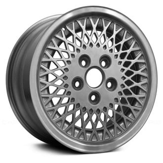 Replace® - 52 Spider-Spoke Bright Silver with Machined Flange 15x7 Alloy Factory Wheel - Remanufactured