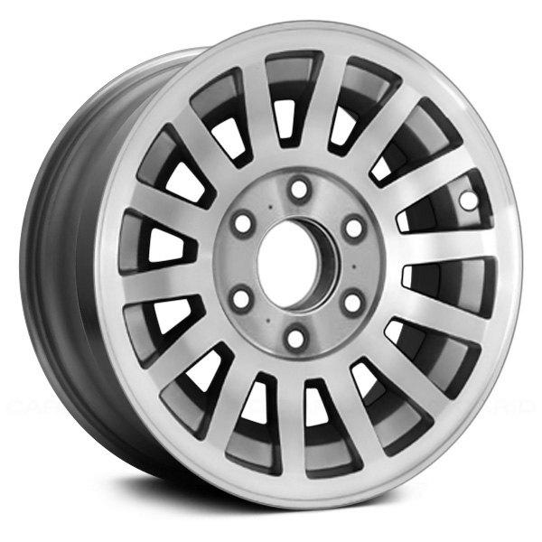 Replace® - 15 x 7 14-Slot Gray Alloy Factory Wheel (Remanufactured)