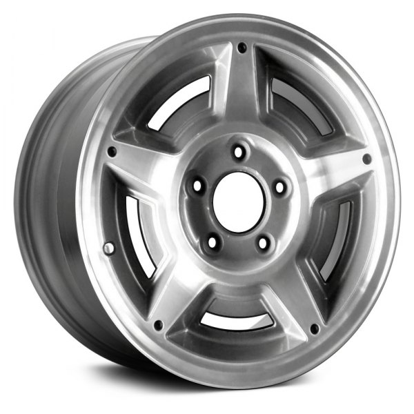 Replace® - 15 x 6 5-Slot Gray Alloy Factory Wheel (Remanufactured)