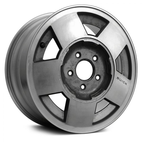 Replace® - 15 x 6 5-Spoke Silver Gray Alloy Factory Wheel (Remanufactured)