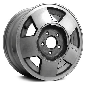 Replace® - 5-Spoke Silver Gray 15x6 Alloy Factory Wheel - Remanufactured