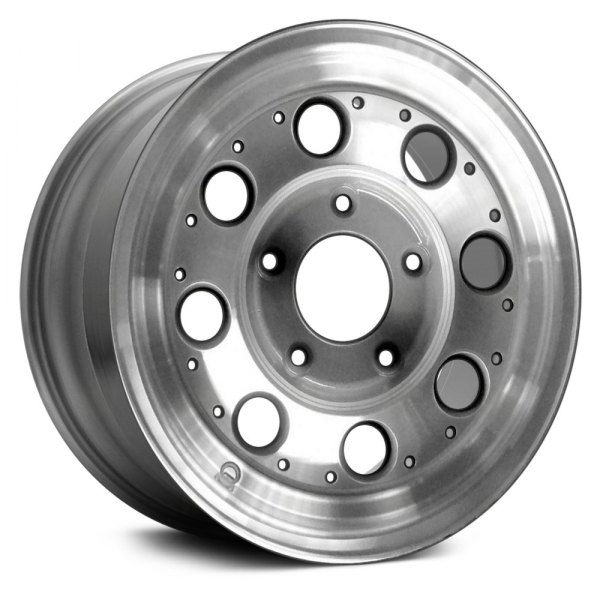 Replace® - 15 x 7 8-Hole Silver Alloy Factory Wheel (Remanufactured)