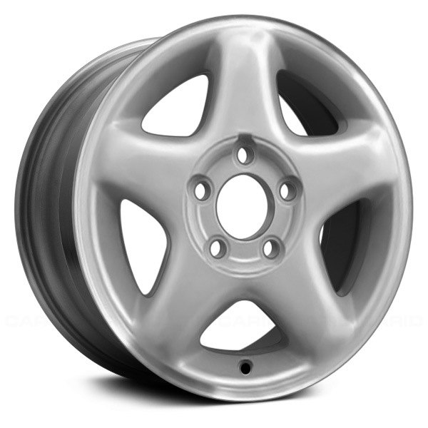 Replace® - 15 x 6 5-Spoke Light Gray Alloy Factory Wheel (Remanufactured)