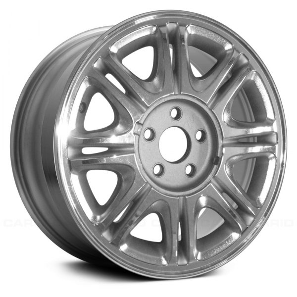 Replace® - 15 x 6 8 V-Spoke Silver Alloy Factory Wheel (Remanufactured)