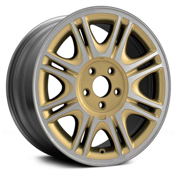 Replace® - 15 x 6 8 V-Spoke Gold Alloy Factory Wheel (Remanufactured)