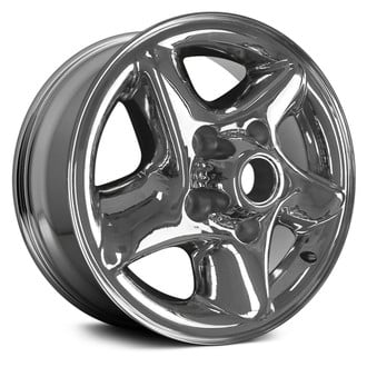 Replace® - 5 Spiral-Spoke Chrome 16x7 Alloy Factory Wheel - Remanufactured