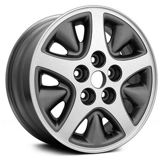 Replace® - 5 Alternating-Spoke Silver 15x6.5 Alloy Factory Wheel - Remanufactured