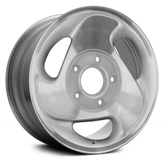 Replace® - 3-Slot Silver with Machined Face 16x7 Alloy Factory Wheel - Remanufactured