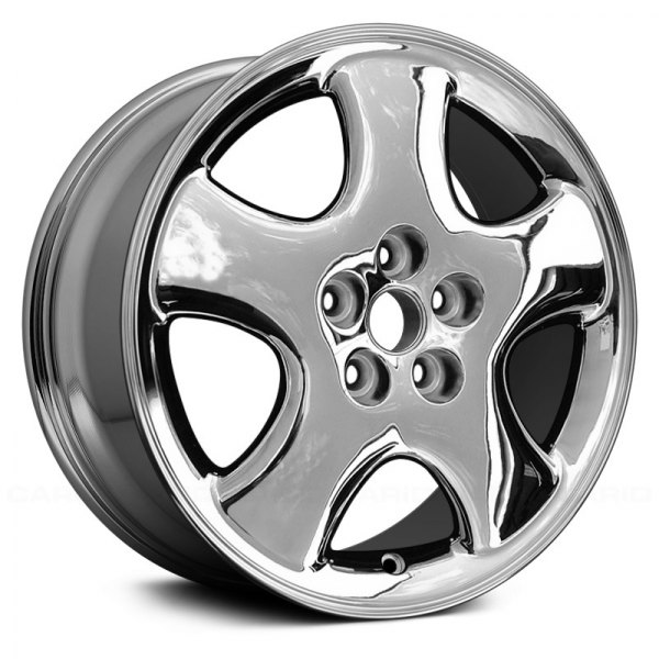 Replace® - 16 x 6 5-Spoke OE Chrome Alloy Factory Wheel (Remanufactured)