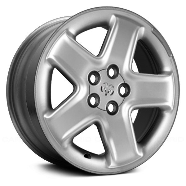 Replace® - 16 x 6.5 5-Spoke Silver Alloy Factory Wheel (Remanufactured)