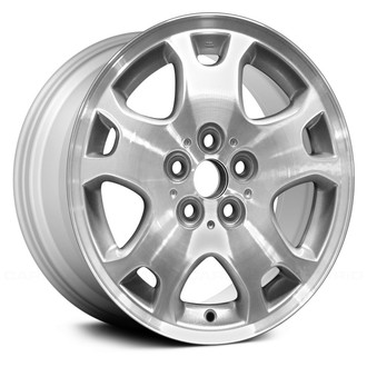 Replace® - Double 5-Spoke Silver 15x6 Alloy Factory Wheel - Remanufactured