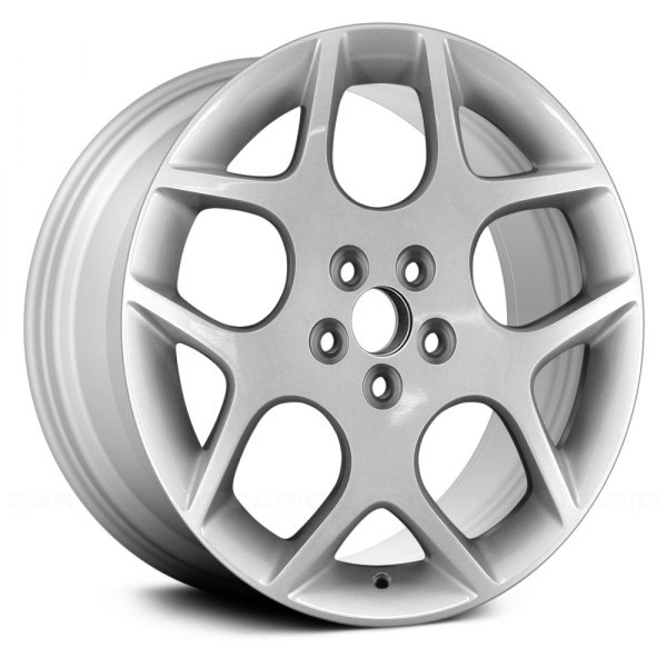 Replace® - 17 x 6 Double 5-Spoke Silver Alloy Factory Wheel (Remanufactured)