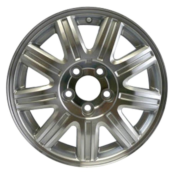 Replace® - 16 x 6.5 9-Spoke Silver Alloy Factory Wheel (Factory Take Off)