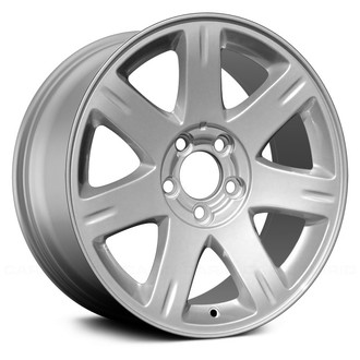 Replace® - 7 I-Spoke Silver 17x7.5 Alloy Factory Wheel - Remanufactured