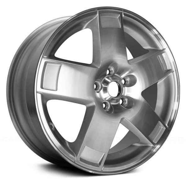 Replace® - 18 x 7.5 5-Spoke Silver with Machined Accents Alloy Factory Wheel (Factory Take Off)