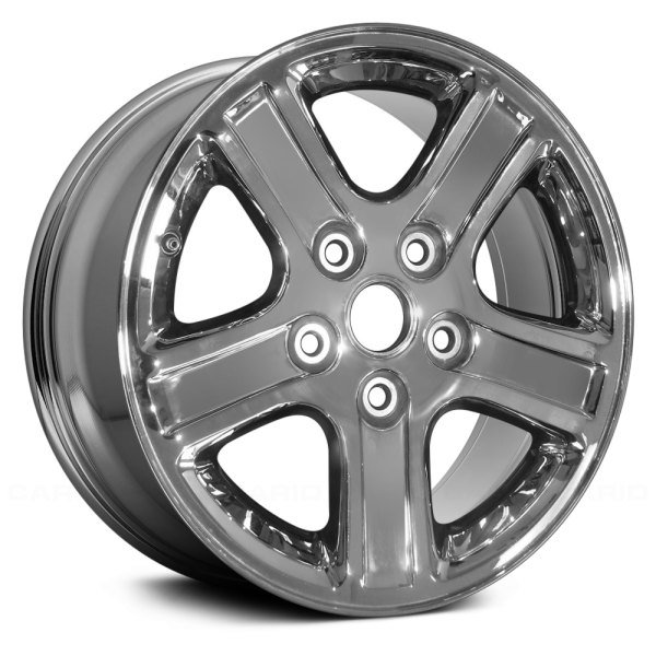 Replace® - 17 x 8 5-Spoke Chrome Alloy Factory Wheel (Remanufactured)