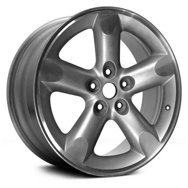 Replace® - 20 x 9 5-Spoke Silver with Machined Face Alloy Factory Wheel (Remanufactured)