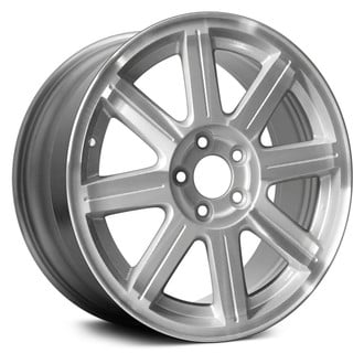 Replace® - 8 I-Spoke Silver with Machined Face 18x7 Alloy Factory Wheel - Remanufactured