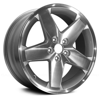 Replace® - 5-Spoke Silver with Machined Face 18x7 Alloy Factory Wheel - Remanufactured