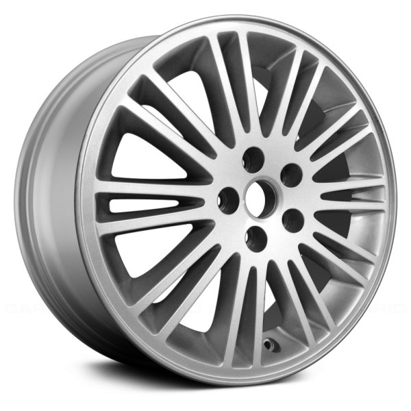 Replace® - 17 x 7 10 Double I-Spoke Silver Alloy Factory Wheel (Remanufactured)