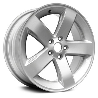 Replace® - 5-Spoke Silver with Machined Face 18x7.5 Alloy Factory Wheel - Remanufactured