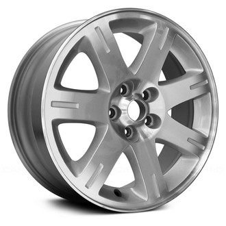 Replace® - 7 I-Spoke Silver with Machined Face 17x7 Alloy Factory Wheel - Remanufactured