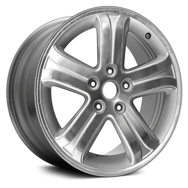 Replace® - 19 x 7.5 5-Spoke Silver with Machined Face Alloy Factory Wheel (Remanufactured)